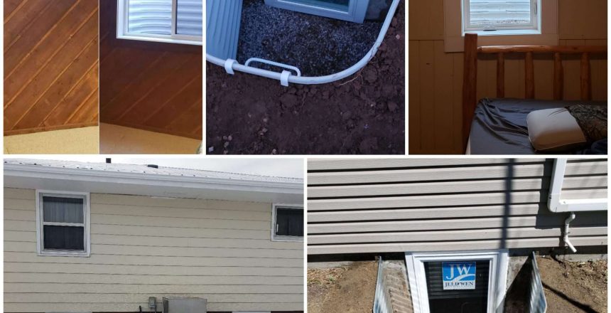 Basement egress window